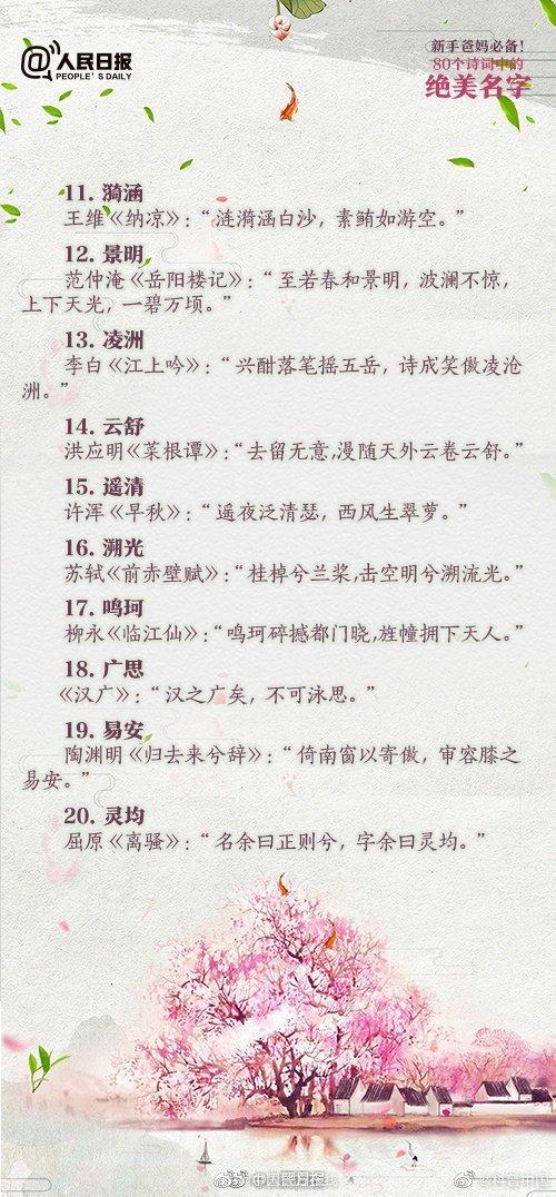 光明网|新手爸妈必备！80个你见过最有寓意的名字