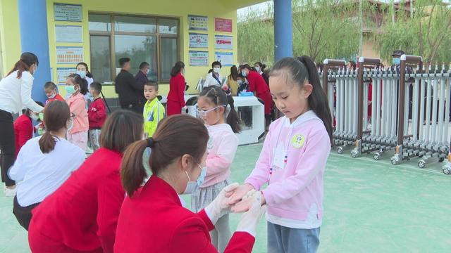 「新华网客户端」萌娃们终于“回笼”了！高台县幼儿园有序开学