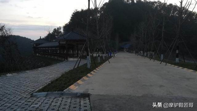 玩乐足迹@今天的达州中华银杏谷天鹰寨山顶变样了