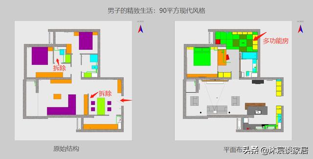 他一个人住也绝不敷衍！家虽不大但温馨精致，美好生活令众人羡慕