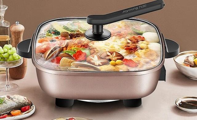 打工人必备！快用九阳电煮锅HG60吃顿火锅