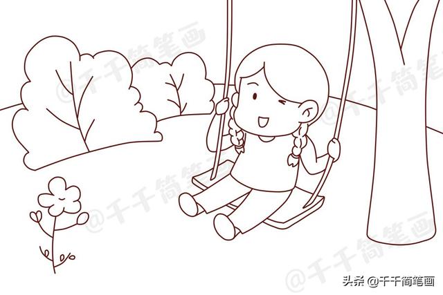 你的育儿经：儿童春天风景画大全，好看易画，让孩子更了解大自然