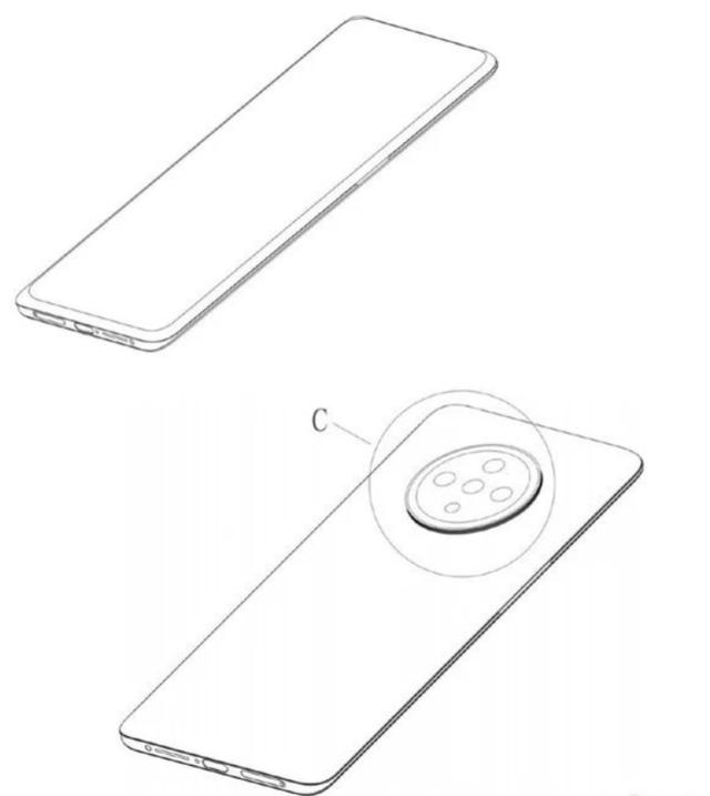 OPPO外观专利曝光！或将采用屏下摄像头