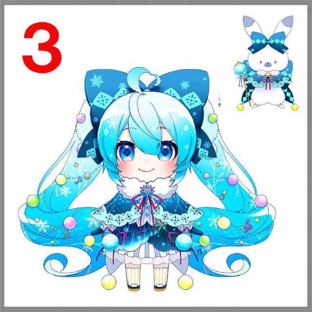 2021年的雪初音投票来了!6个可爱的公主殿下,我最喜欢