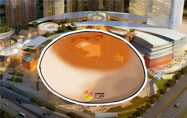 成都的建筑，看起来很好吃