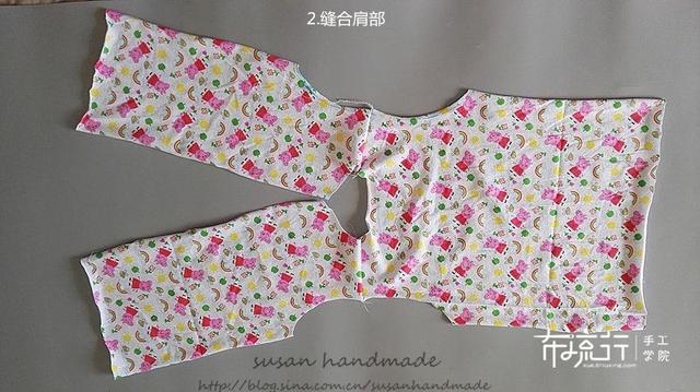 玻璃球的空气|小翻驳领儿童家居服,附过程&公式图纸教学