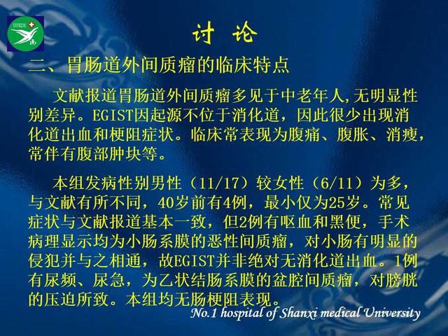 李健丁教授：胃肠道外间质瘤的CT表现和临床病理分析