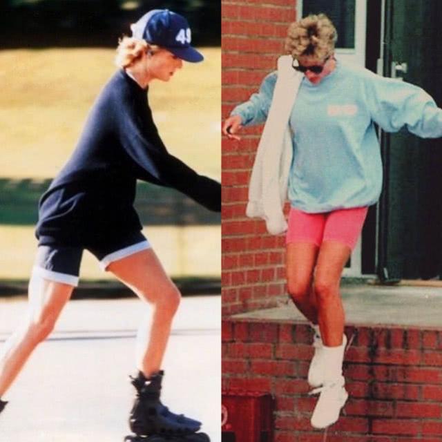 最时尚戴安娜王妃穿衣大胆让人惊讶，凯特梅根都不及，完美诠释玫瑰风采