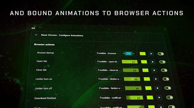 Opera GX游戏浏览器现已支持Razer Chroma RGB动态灯效