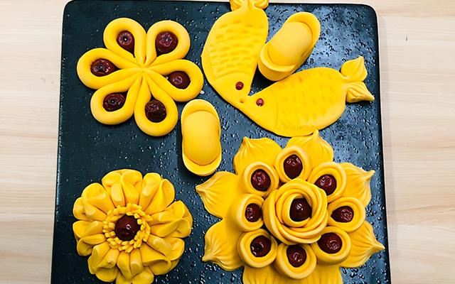 快过年了，教你做枣花馒头，5种做法个个颜值高寓意好，蒸蒸日上