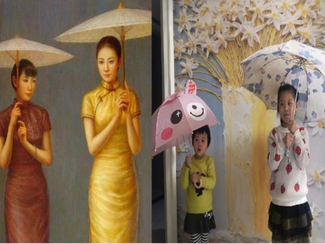 你的育儿经@“10后”才是戏精本精！伢儿们把大师名画玩“活”了