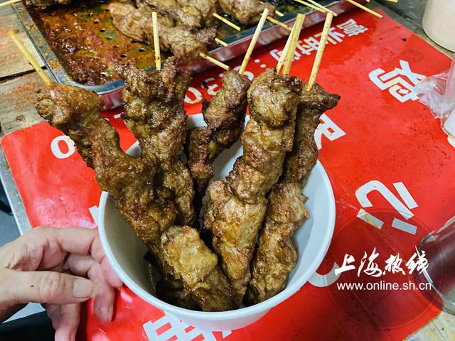 长宁人都懂！上海滩最大的里脊肉串，销魂的味道让上海人自豪