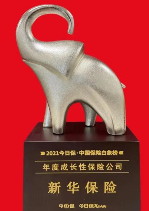 再获奖！新华保险荣获今日保四项“白象”奖