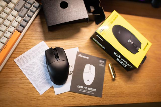 均衡的无线双模游戏鼠标，KATAR PRO WIRELESS