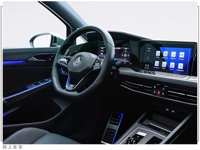 大众全新高尔夫R实拍！搭2.0T+7速双离合，配赛车桶椅，明年入华