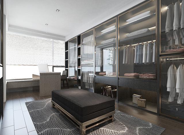 她将自己156平极简风新家，晒到同学群里，惹得大家都羡慕不已