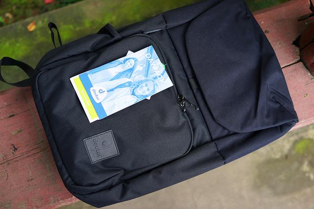 时尚又环保：deuter多特UP大容量通勤电脑包体验