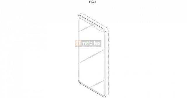 环球网：三星新手机专利图曝光：额头刘海靠右+下巴边框超窄