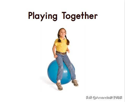 「超级宝妈」英语分级阅读绘本31：Playing together 边玩边读的世界读书日