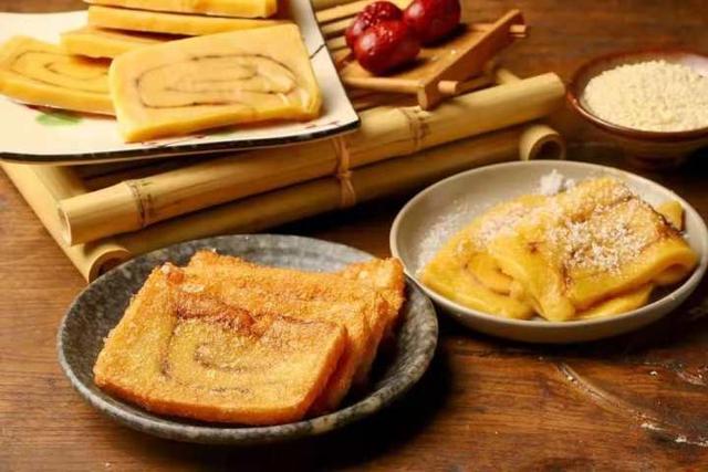 来自陕北的黄米年糕，吃出来的软糯儿，枣香浓郁！煎炸蒸皆可