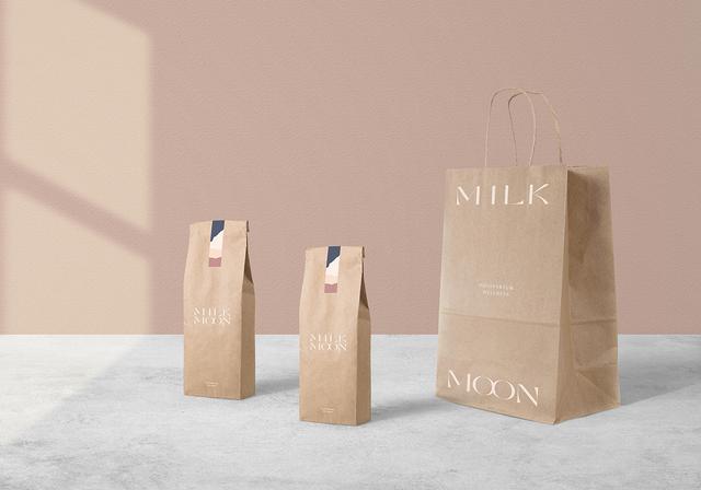 你的育儿经|Milk-Moon产后补品品牌包装设计 via:Kati Forner