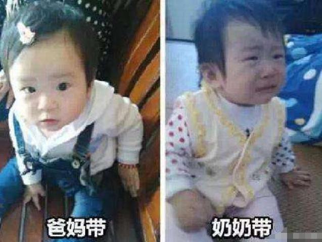 「你的育儿经」看了这些对比照片,你还会让老人带娃吗?宝妈:累就累点吧