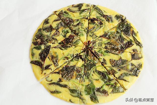 超级宝妈@春天孩子长高季，用这菜做成早餐饼，比喝牛奶强，不懂吃可惜了