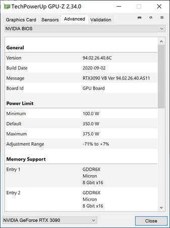 华硕TUF RTX 3090 GAMING显卡评测