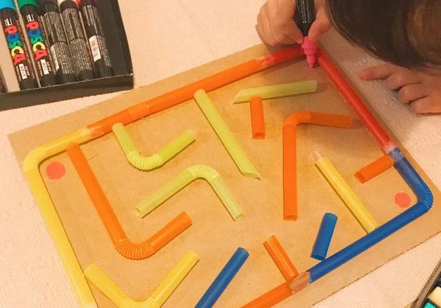 你的育儿经▲简单又美腻的宅家小手工，第一个就把女儿迷住了