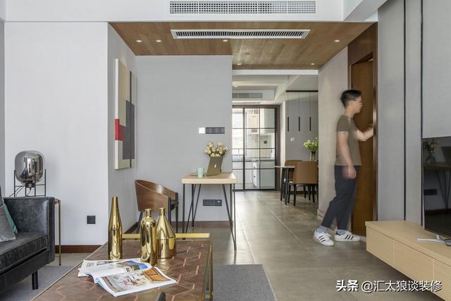 常见的装修风格看腻了，来看下现代风+轻奢的搭配吧，太有感觉了