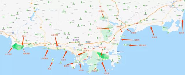 长道行▲干货贴 | 三亚如何选湾、选酒店