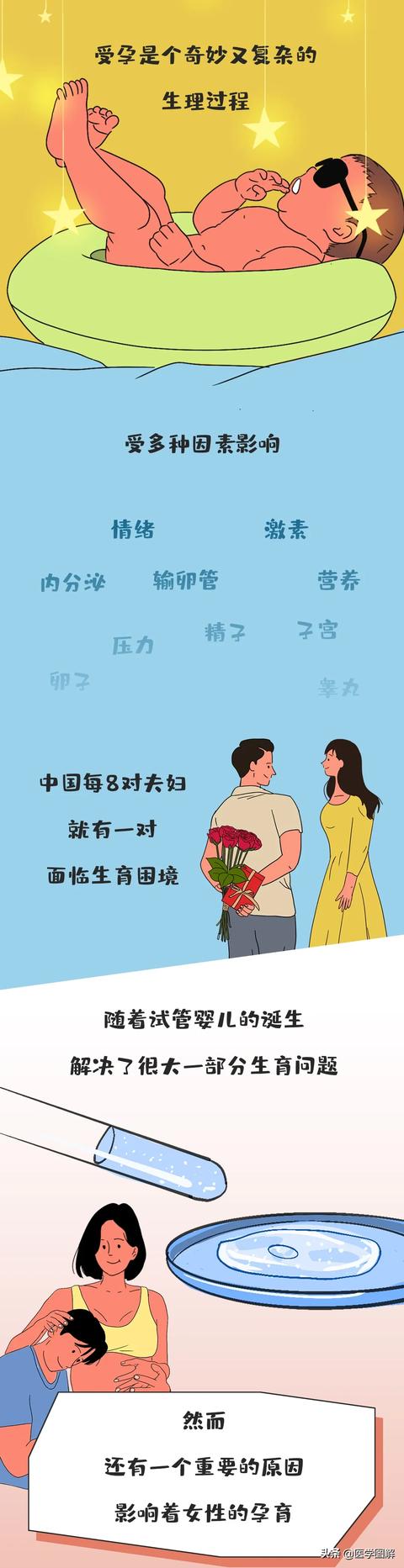大眼睛的女孩|有这几种病，很难怀孕！就算试管婴儿，也可能失败丨医学图解
