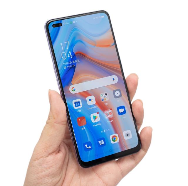 OPPO Reno4香芋紫的性能与电力续航测试、相机实拍分享