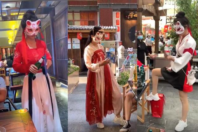 开啤酒小姐姐同款面具，ikbc白无垢樱花机械键盘开箱体验