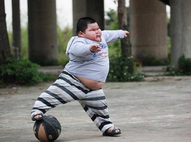 小胖墩电动车上“打瞌睡”走红，看后网友笑出猪叫：哪来的肉球？