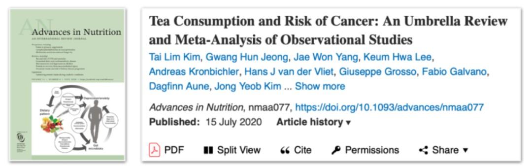 绿茶|中国50万人研究结果：常喝绿茶可防糖尿病！绿茶的好处还有很多