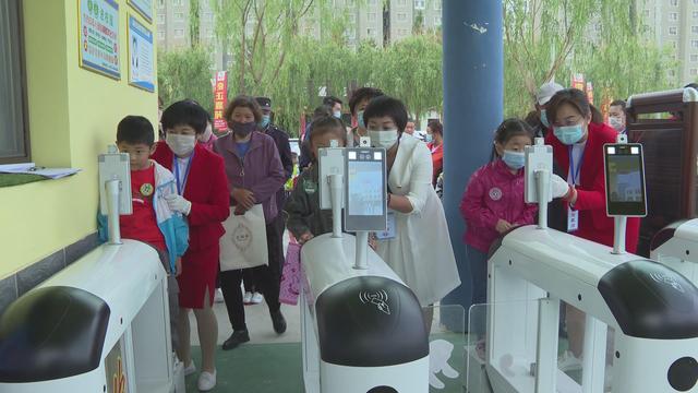 「新华网客户端」萌娃们终于“回笼”了！高台县幼儿园有序开学
