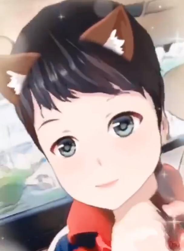 鹿畔阳光|黄晓明一家三口合体，车中大玩漫画变脸，力破夫妻不合传闻