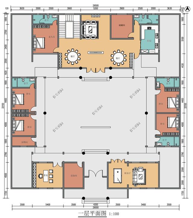 29×30米中式四合院，究竟是什么样的人，可以住在这栋宅子里