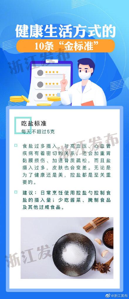 健康|健康生活方式的10条“金标准”，你都做到了吗？