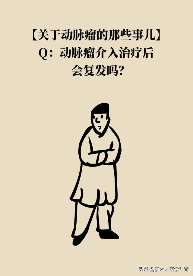 动脉瘤介入治疗后会复发吗？可能有哪些风险？