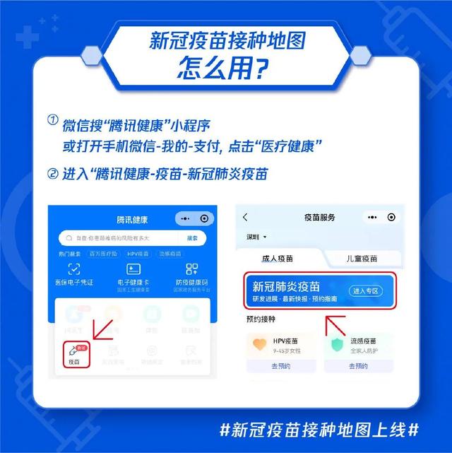 “新冠疫苗接种地图”上线了