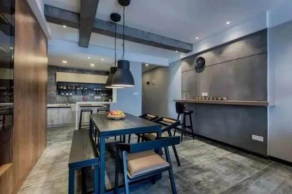 空间|100㎡现代小资风，简约工业范，年轻高级感