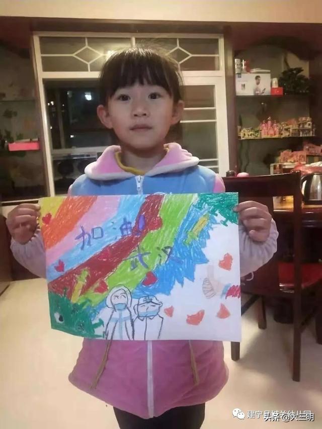 #你的育儿经#共抗疫情,爱国力行—建宁县城关幼儿园爱国教育主题活动