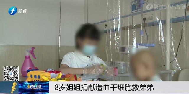 弟弟|暖心！8岁姐姐捐献造血干细胞“救”弟弟