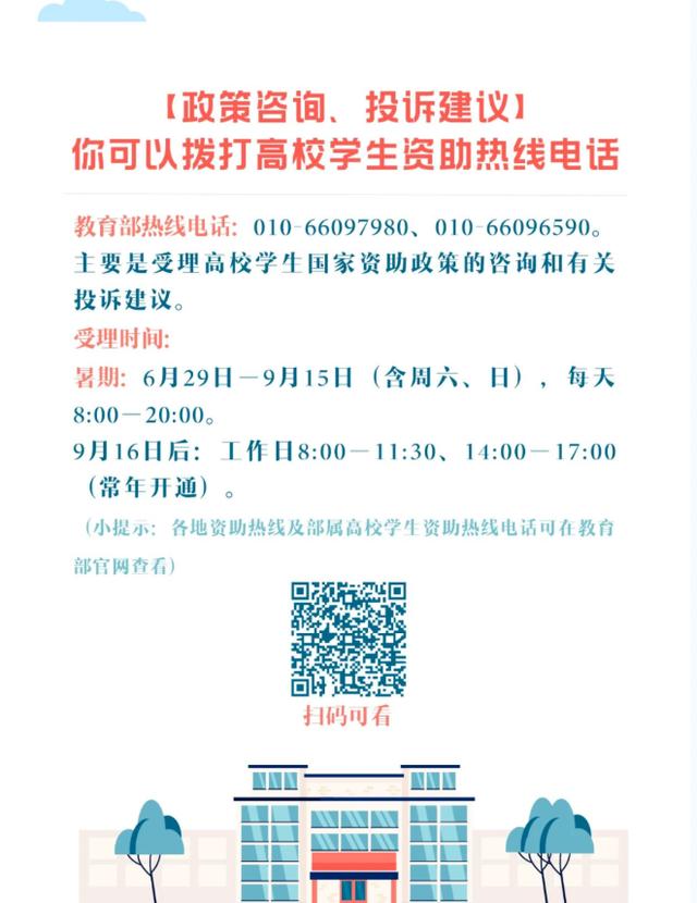 小璐|@准大学生，一图读懂高校学生资助政策