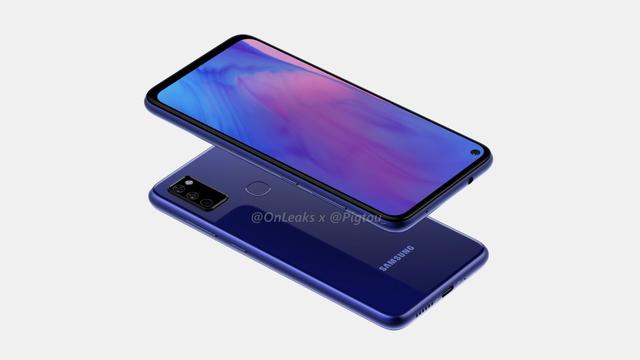 环球网▲三星Galaxy M51渲染图曝光：搭载4000mAh电池 配备后置三摄