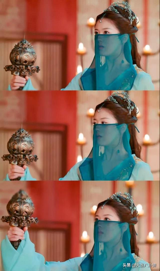 多拉不懂A梦|《仙剑》中紫萱戴面纱是美，赵露思也戴面纱，那完全就是倾国倾城