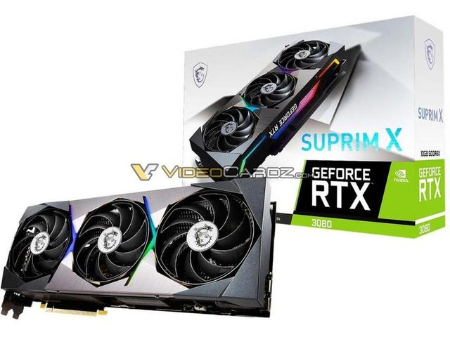 微星将推出SUPRIM X系列RTX3090显卡