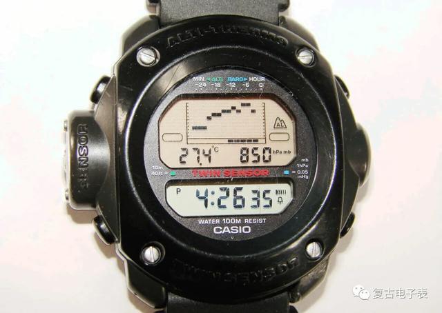 双重感应器ALT系列——CASIO alt6200/6300